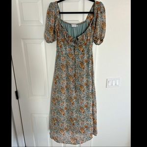 Petal and pup midi dress